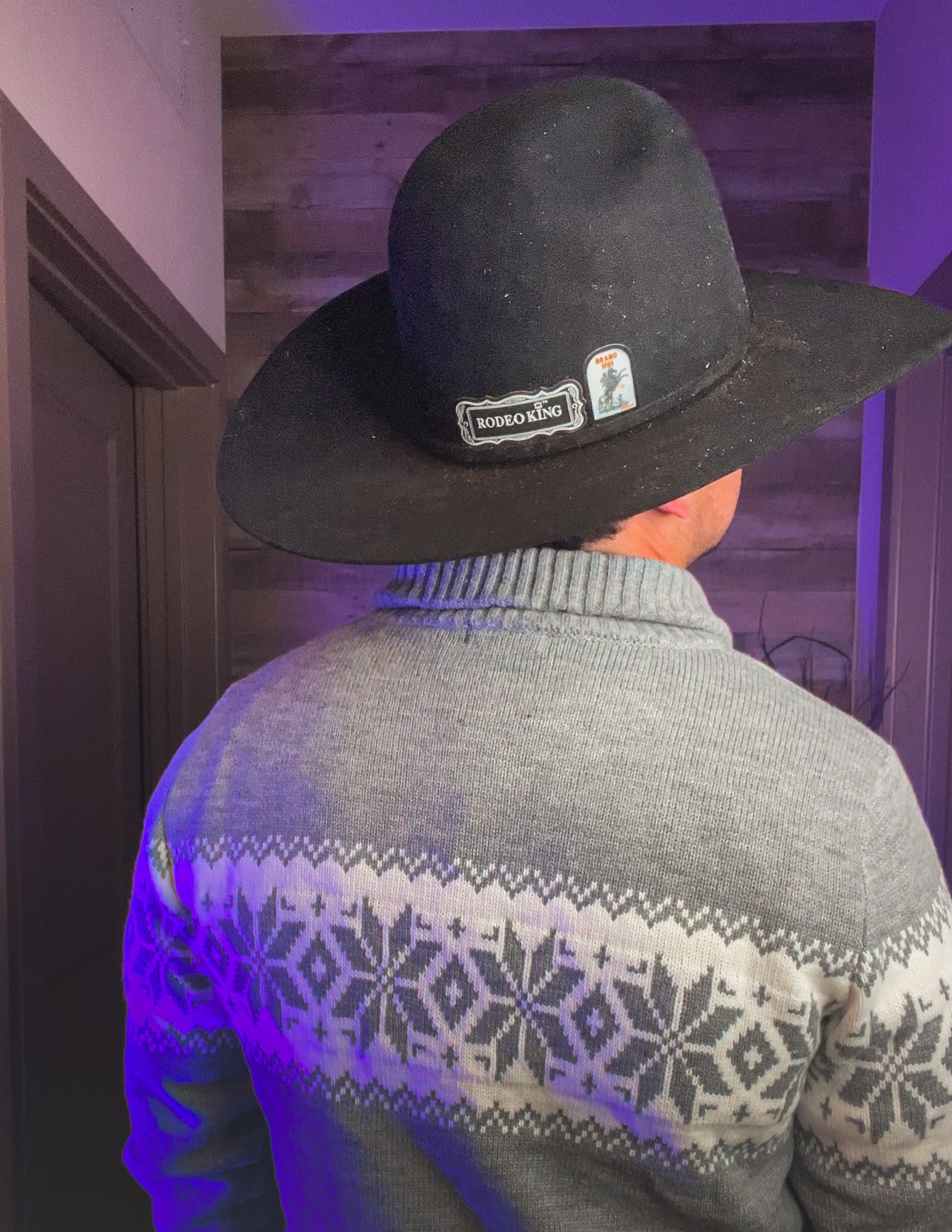 Tombstone 1701 Cowboy Hat Patch