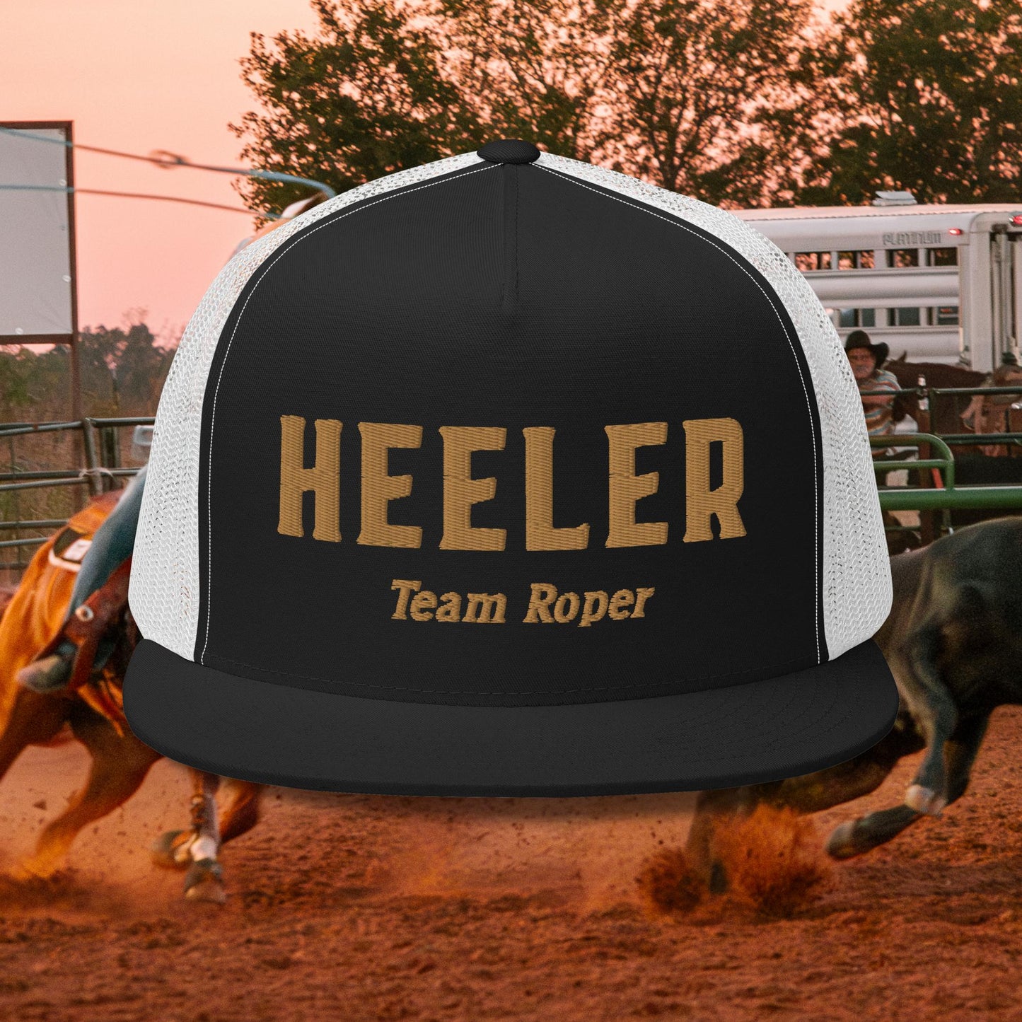 Heeler Gold Text Cap
