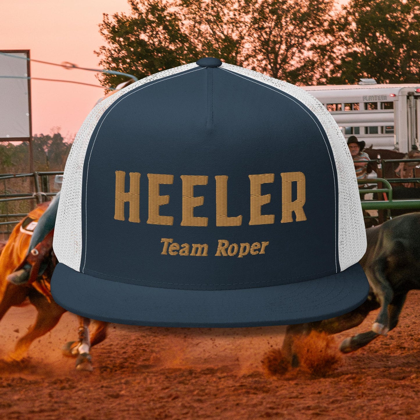 Heeler Gold Text Cap