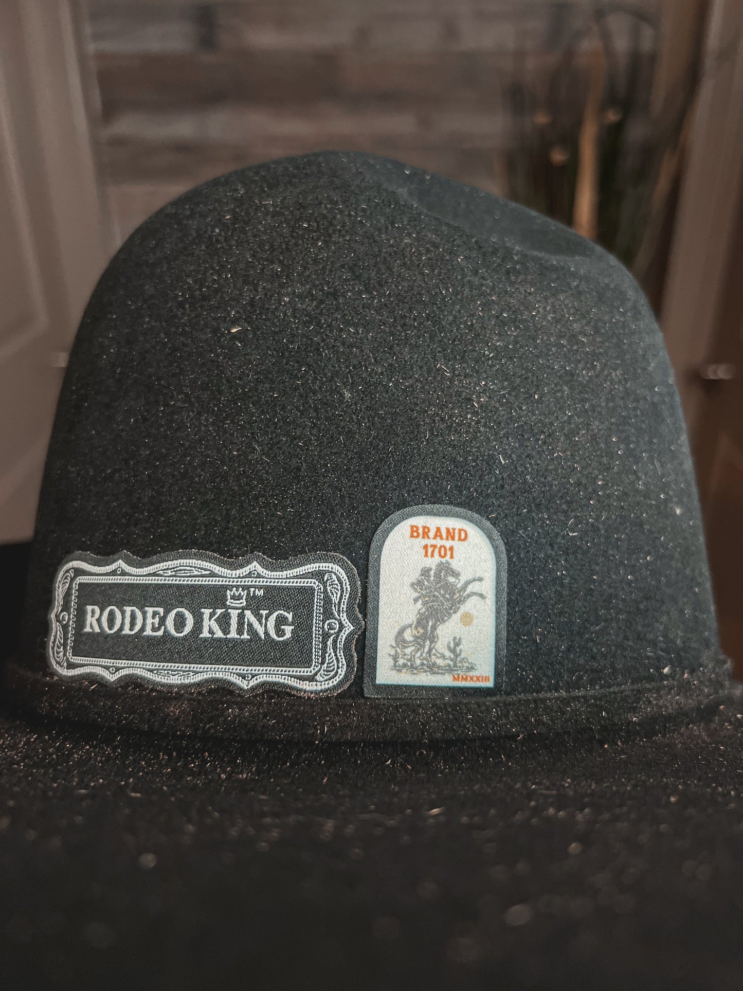 Tombstone 1701 Cowboy Hat Patch