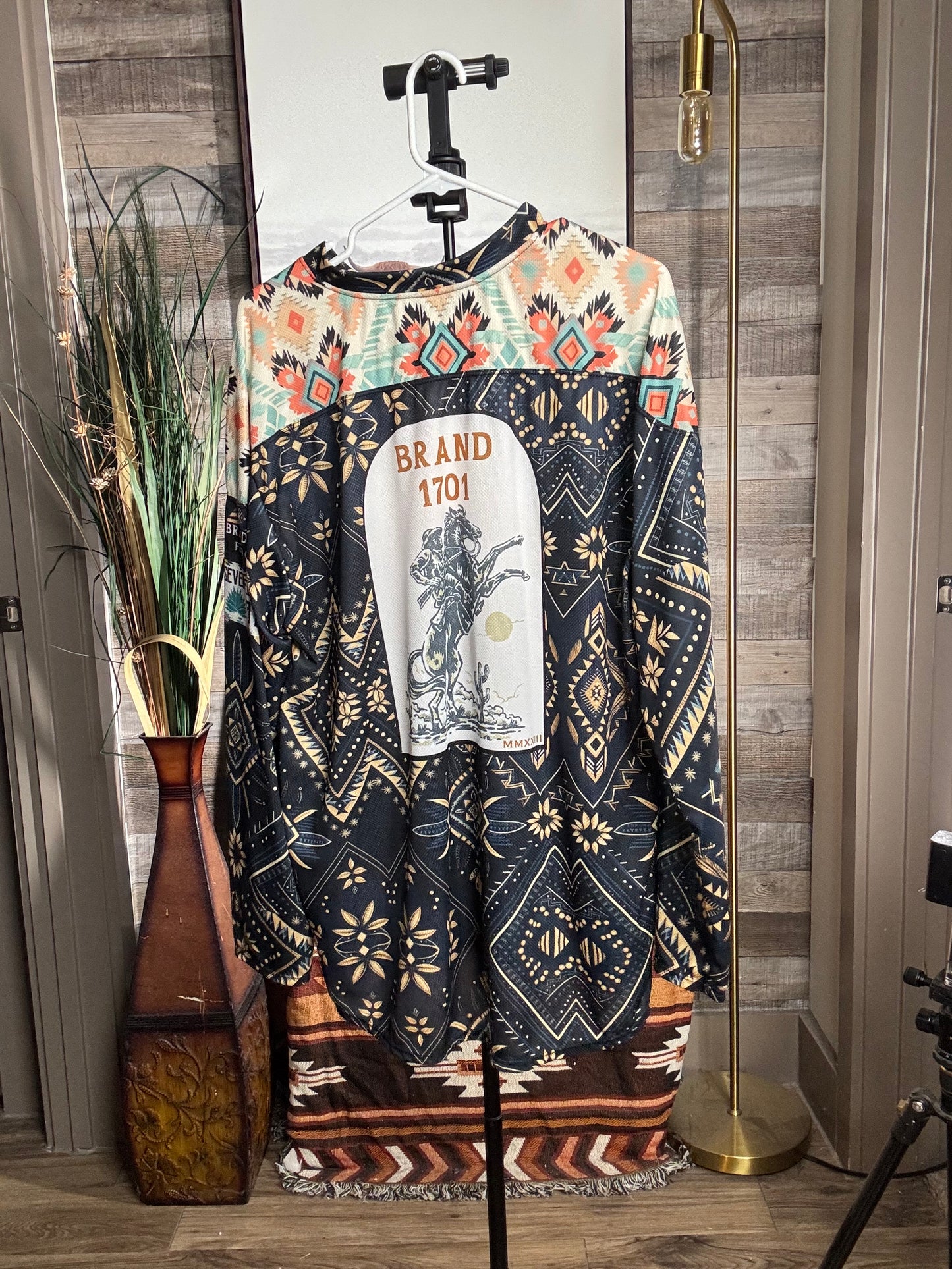 Brand1701 Fort Worth Jersey, Blue - Size: LARGE