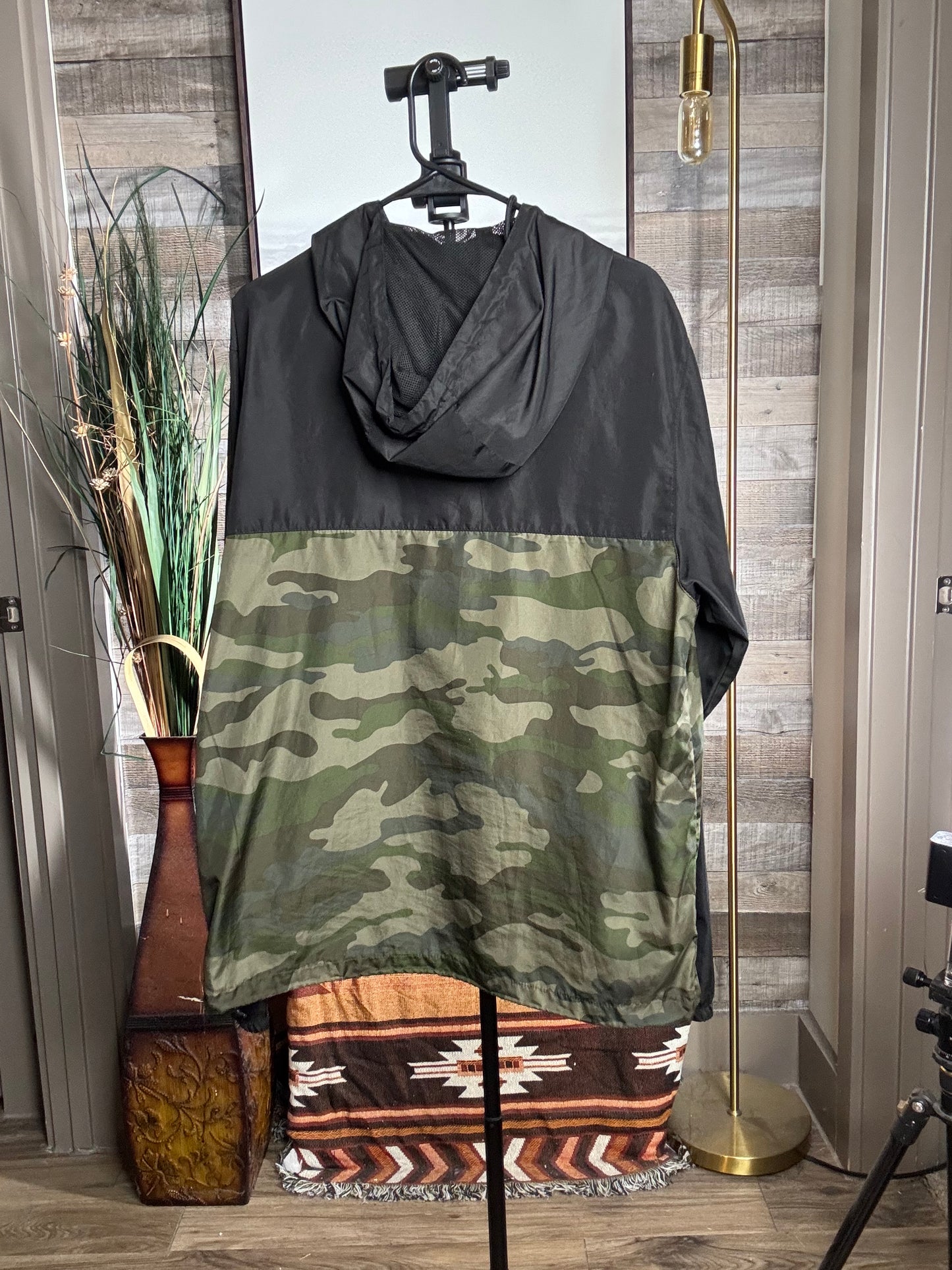 Coast II Coast Foundation CxC Windbreaker - Multicam/Blk, Size: LARGE