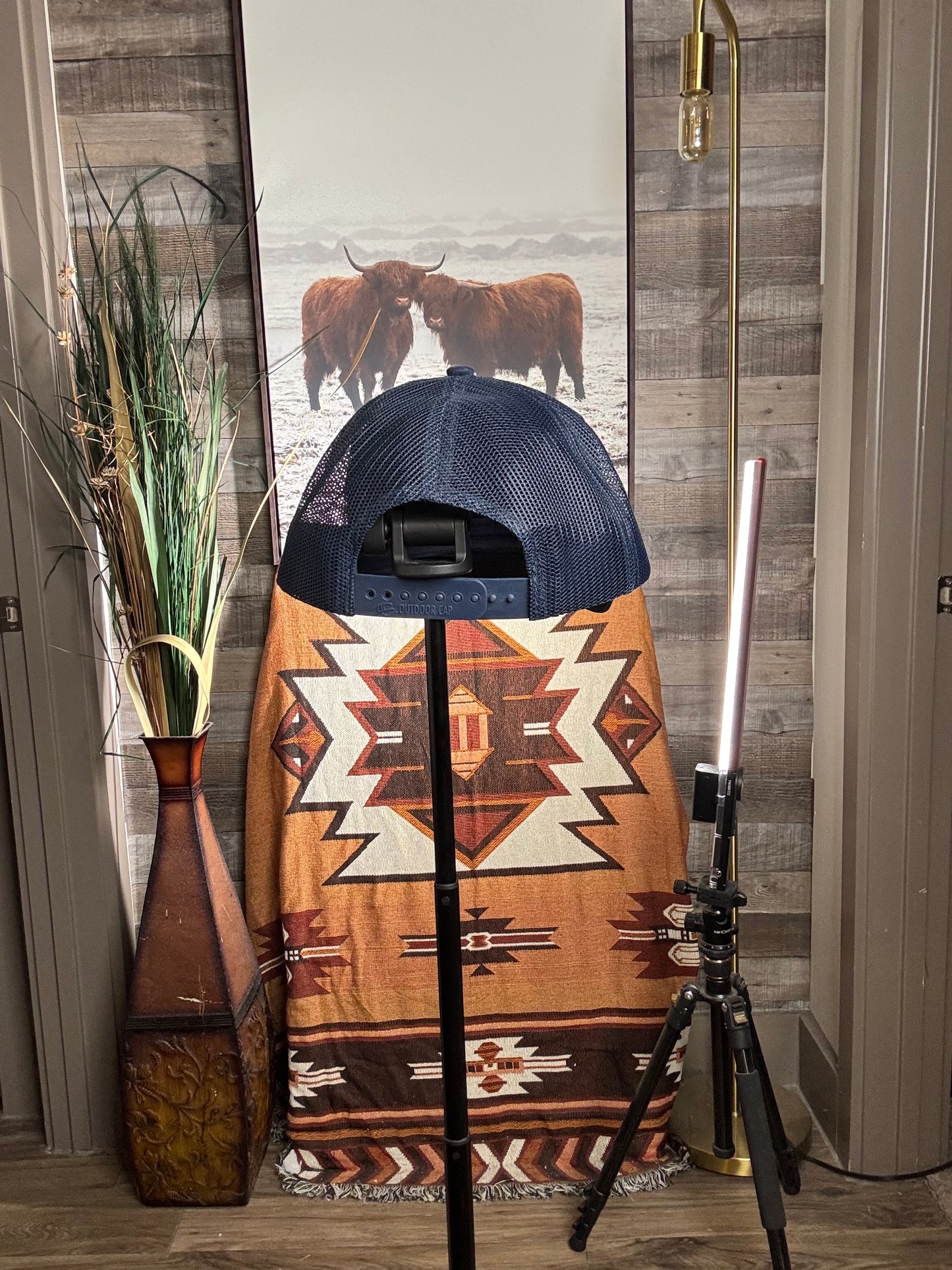 Trucker Cap Snapback - Bluebonnet Cafe