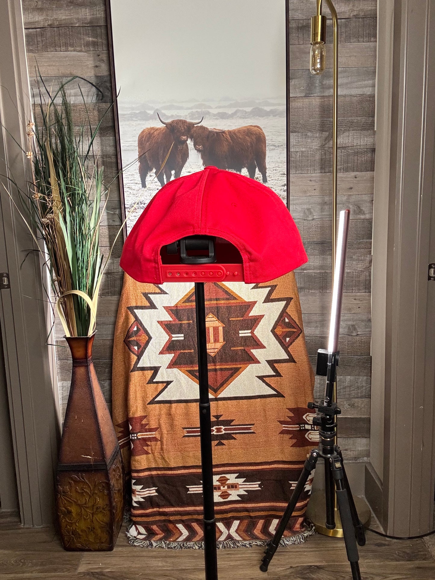 Brand1701 Trucker Cap Snapback Desert Logo - Red