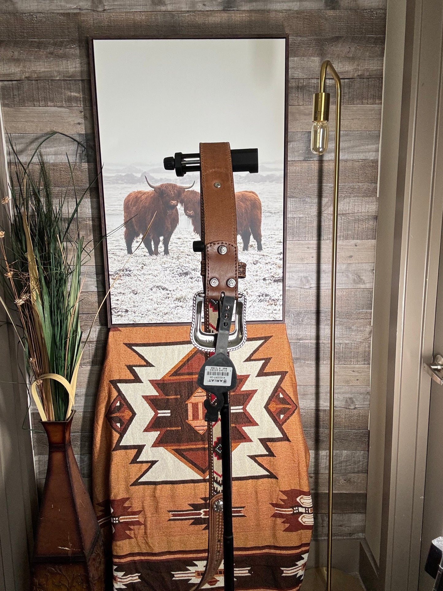 Ariat Men's Belt - Multicolor, Size: 34