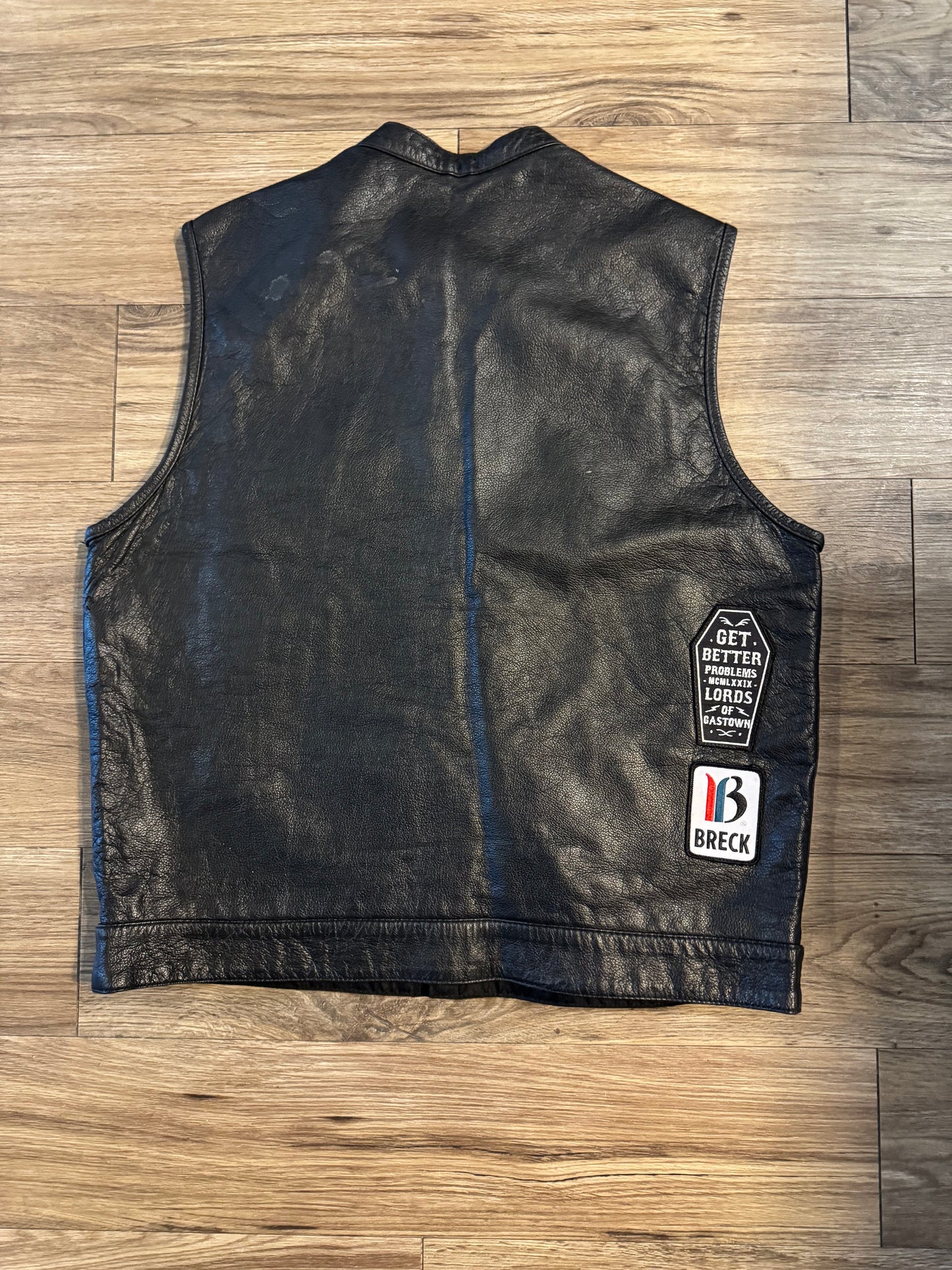 FIRSTMFG Motorcycle Vest Collared Size XL