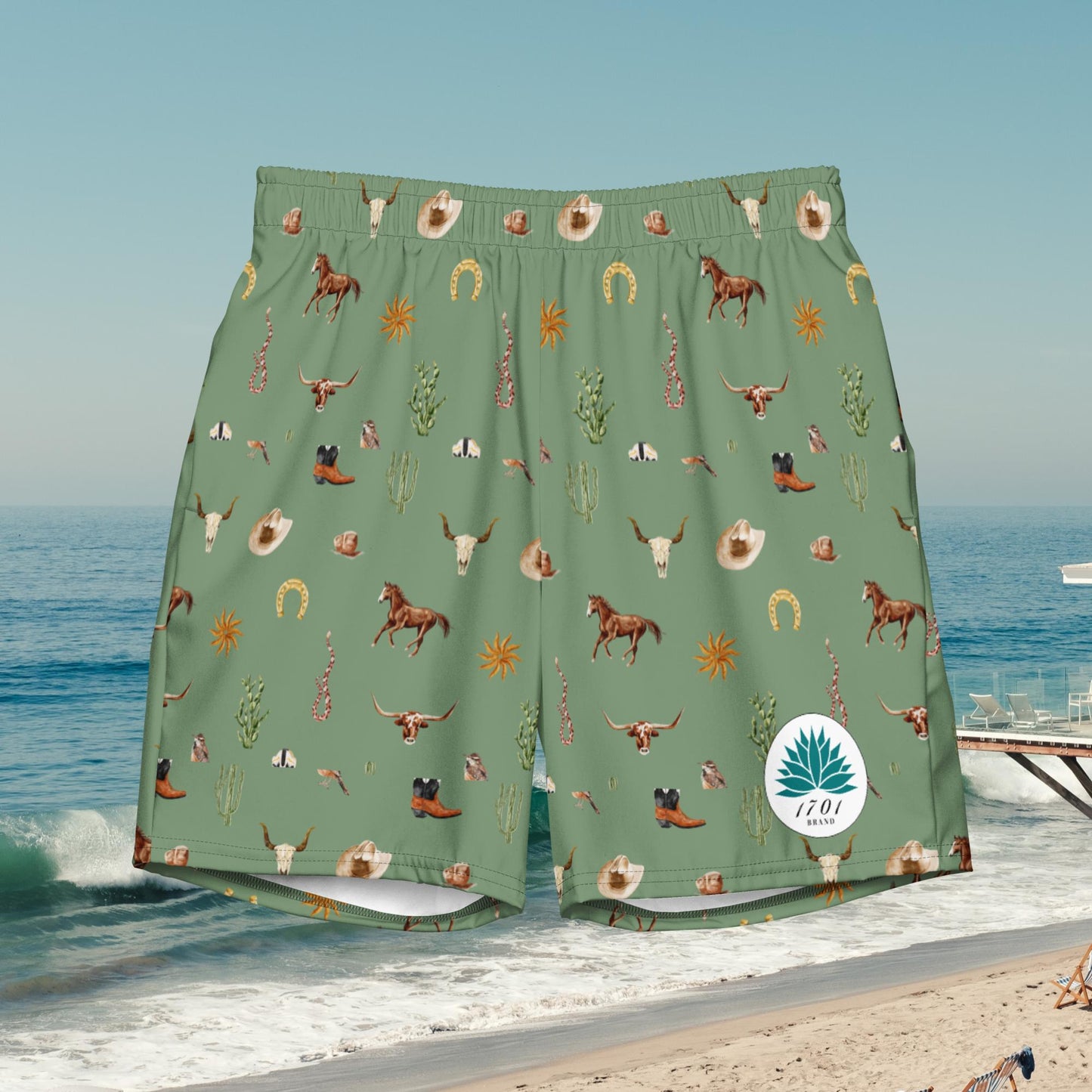 Desert Wild Swim Trunks