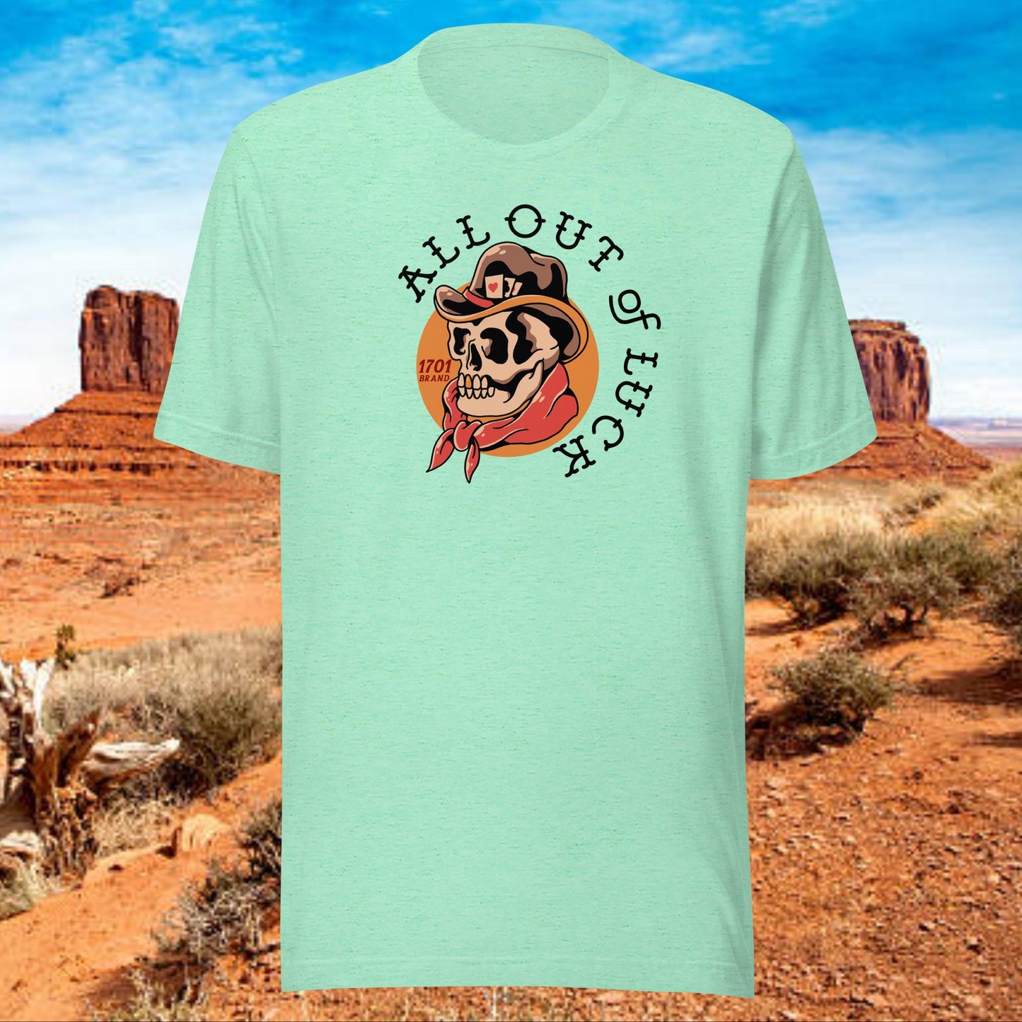 Outta Luck Tee (black text)