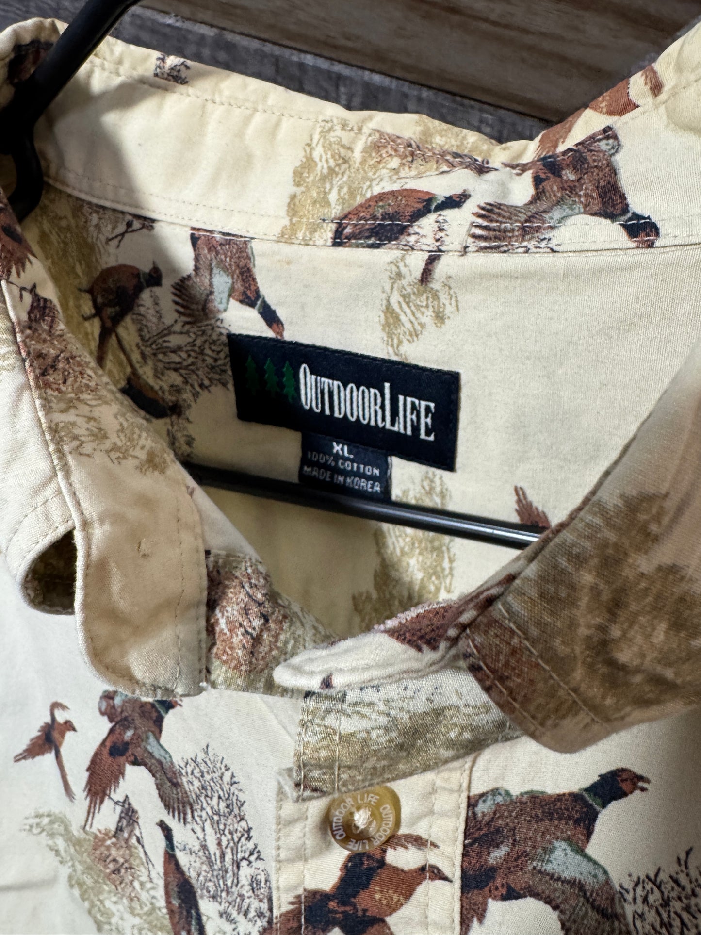 Outdoor Life Button Down LARGE