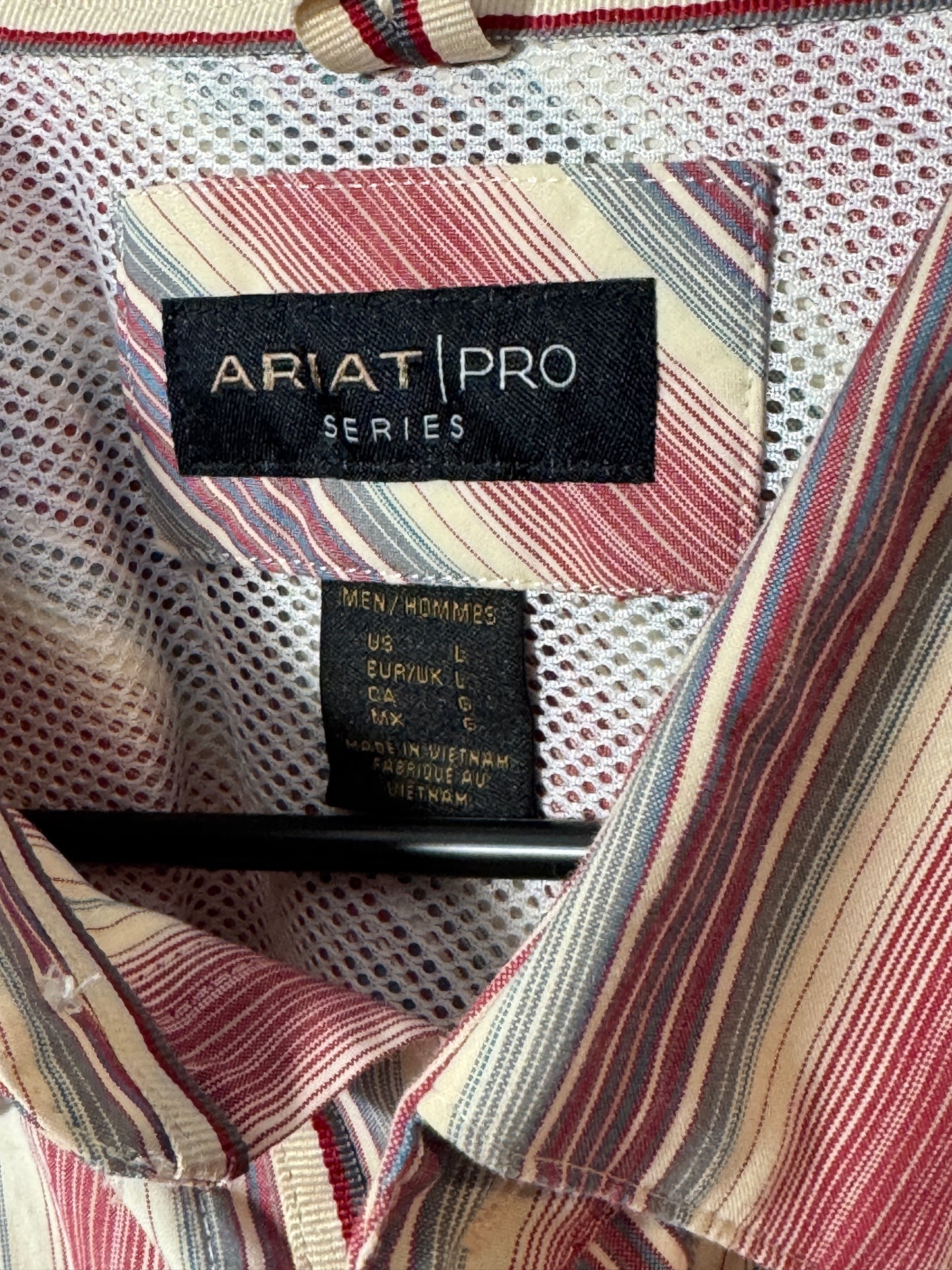 Ariat Pro Series Pearl Snap LARGE
