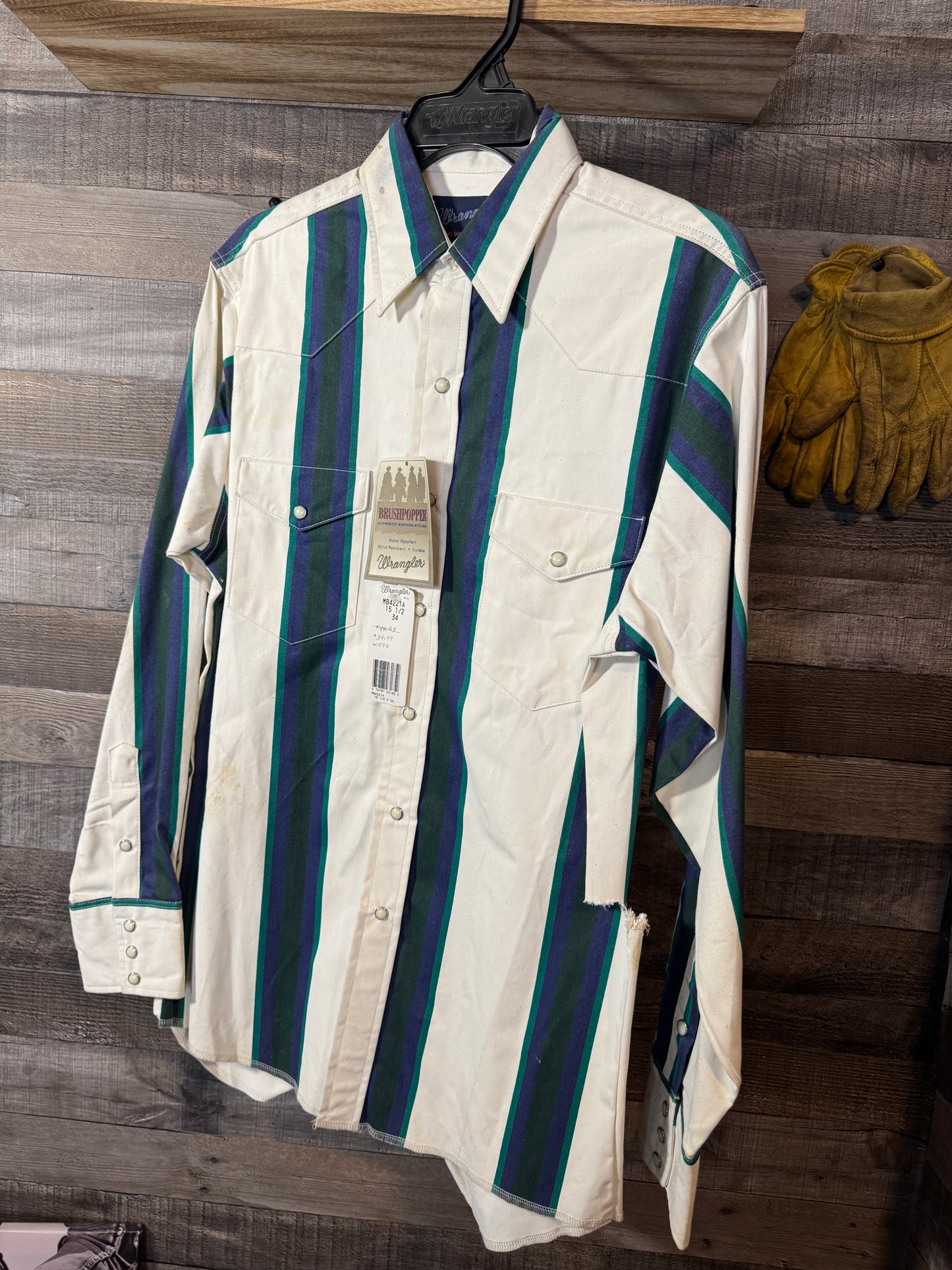 90-93 WHITE/GRN #MB4221A (MEDIUM)