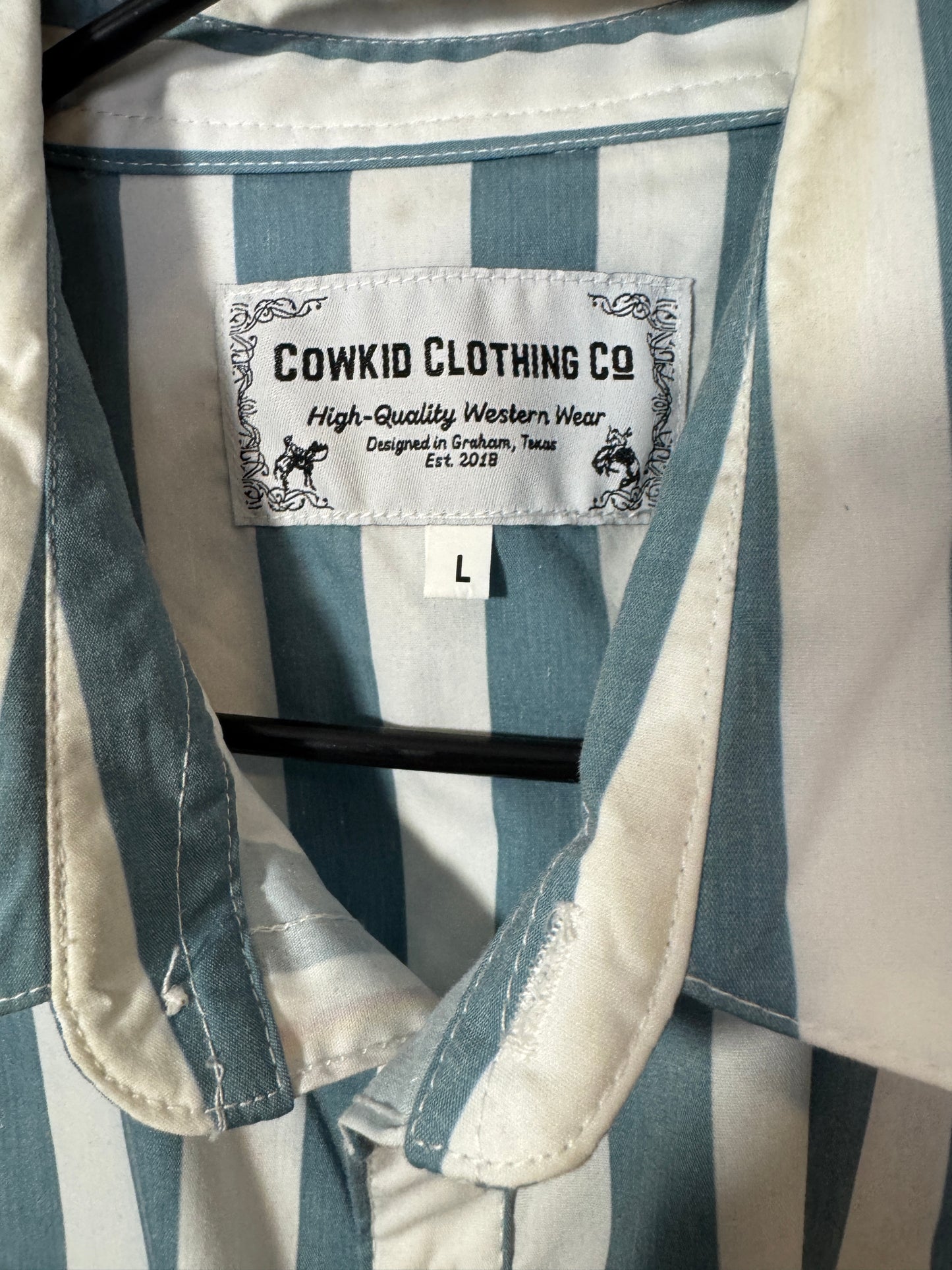 Cowkid Clothing Co Pearl Snap LARGE