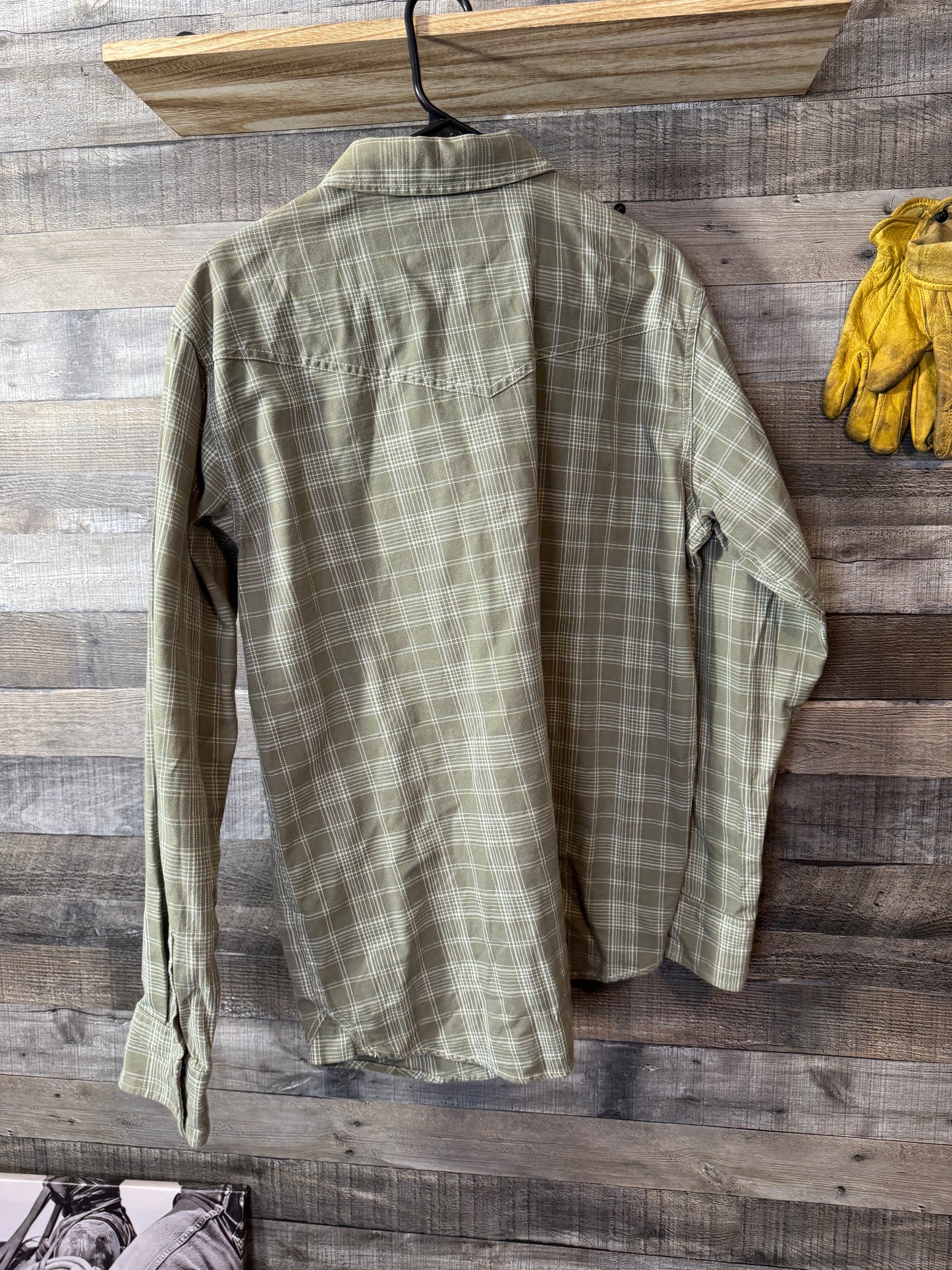 Blue Ranchwear Pearl Snap LARGE
