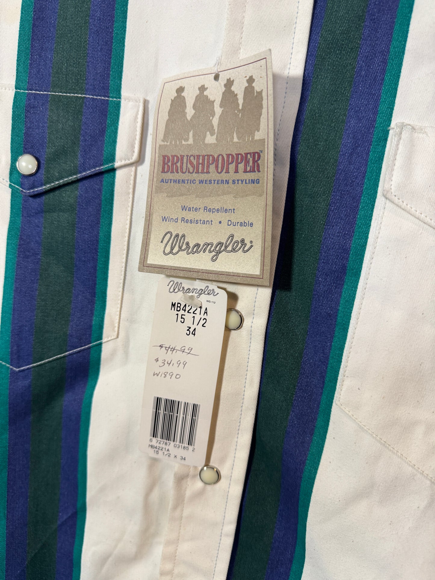 90-93 WHITE/GRN #MB4221A (MEDIUM)