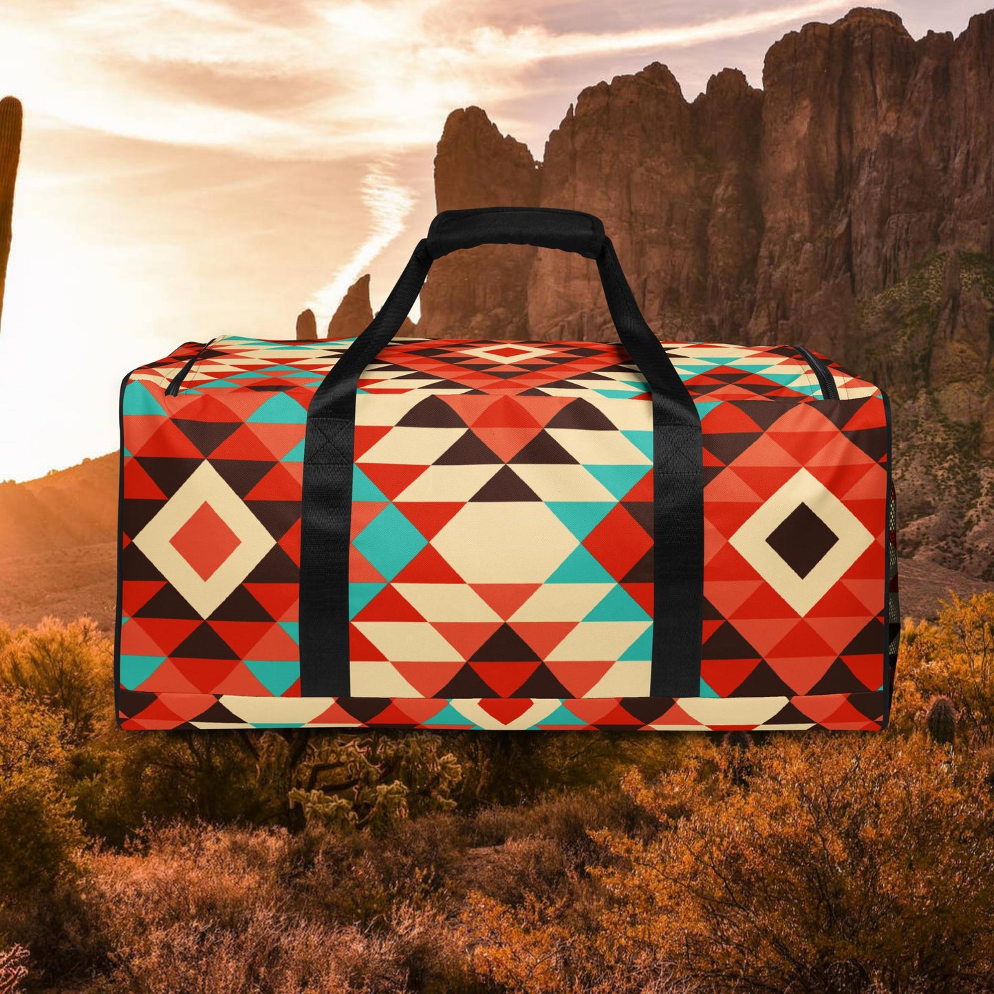 Out of Luck SouthWestern Print Duffle bag