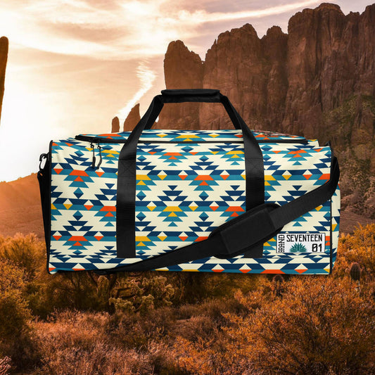 Aztec Print Duffle bag