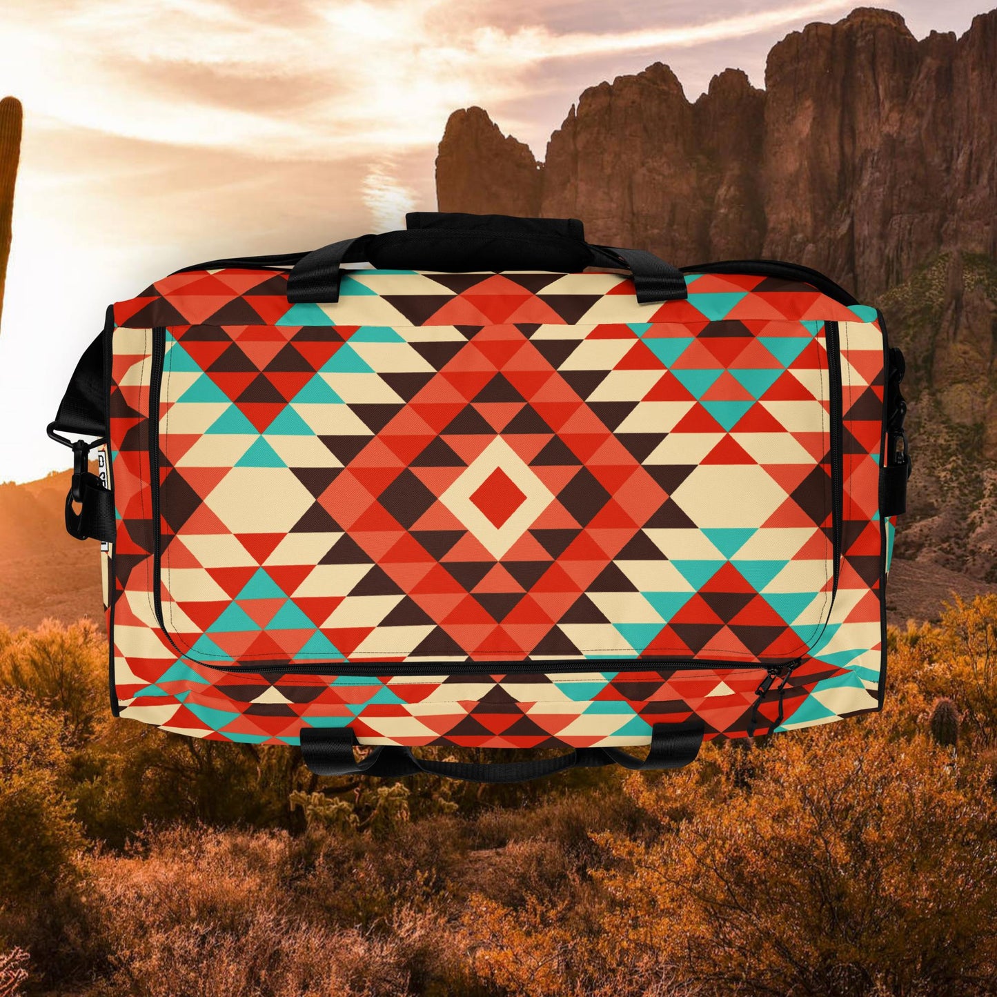 Out of Luck SouthWestern Print Duffle bag