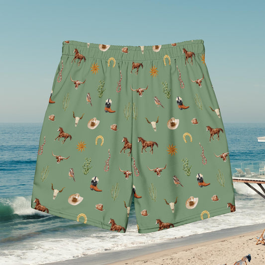 Desert Wild Swim Trunks