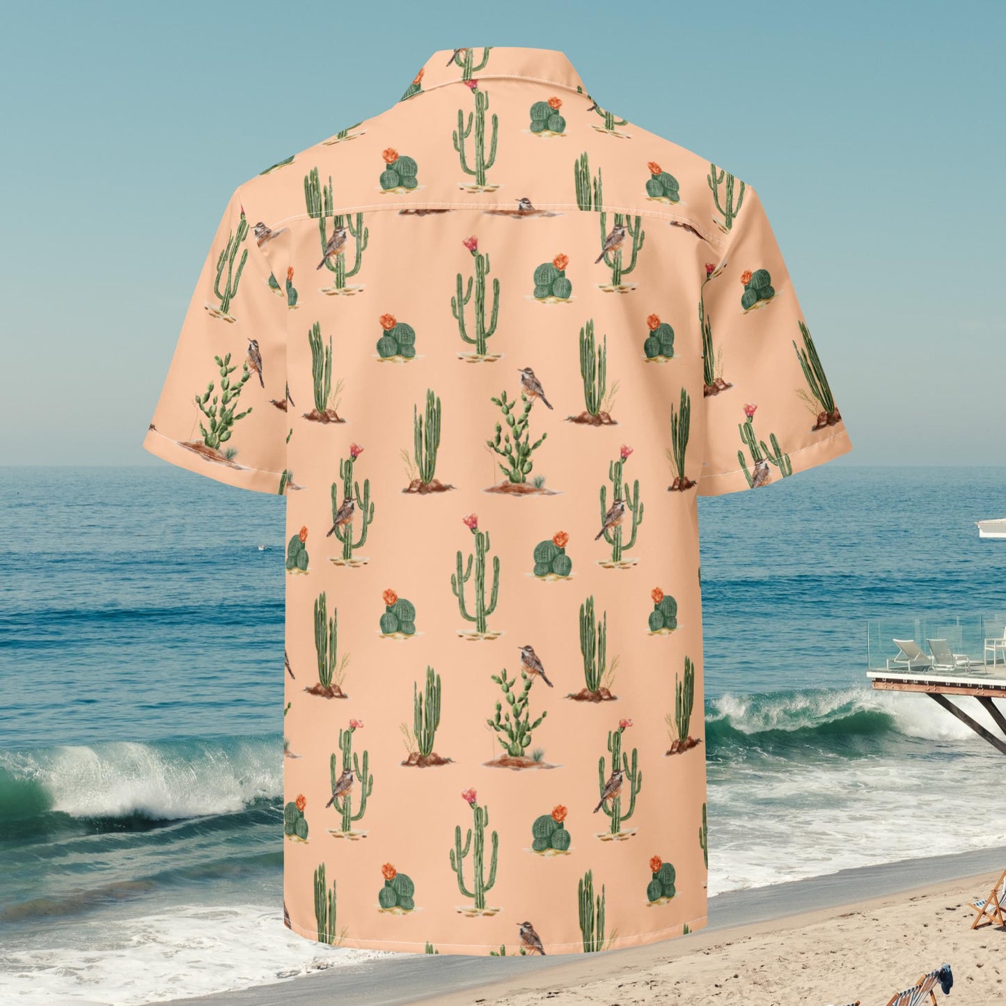 Cactus Short Sleeve Button Down