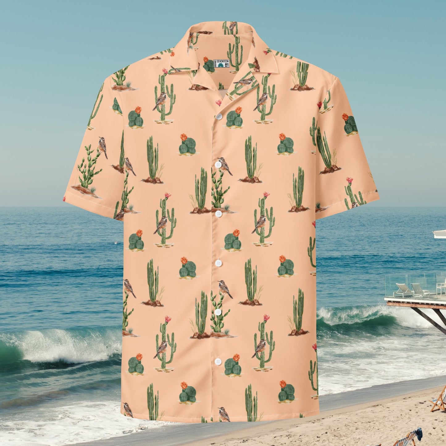 Cactus Short Sleeve Button Down