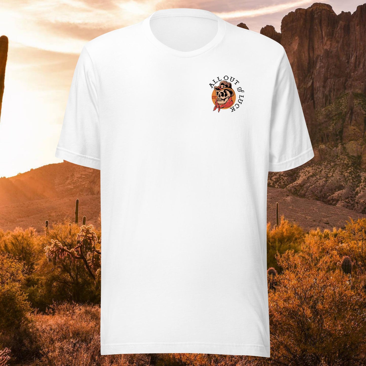 Desert Darlin/Outta Luck Combo logo Tee